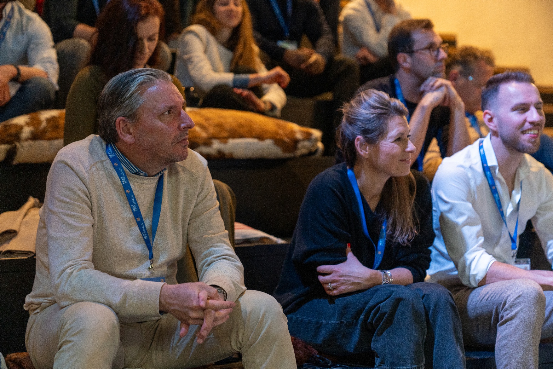 Attendees engaged at a Next Potentials event